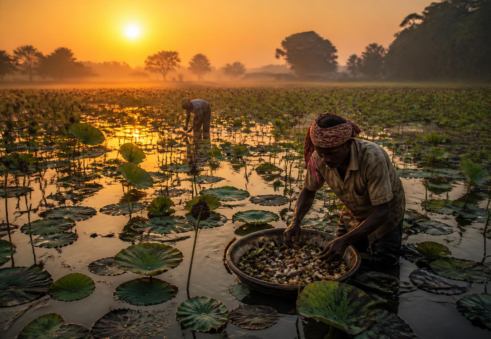 A pond in Darbhanga